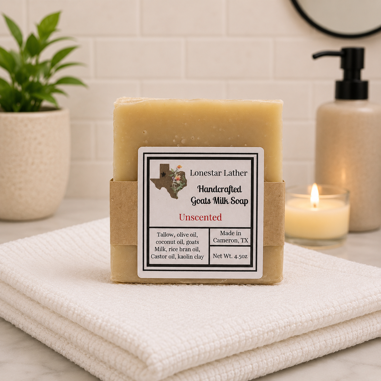 Unscented Goat Milk Lotion