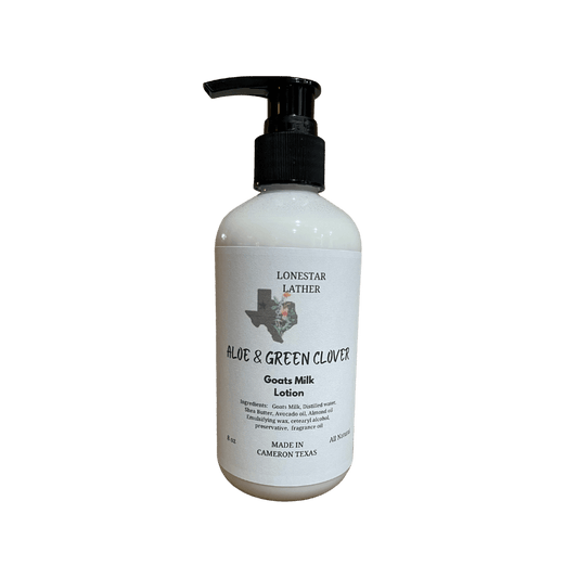Goat Milk Lotion - Aloe & Green Clover