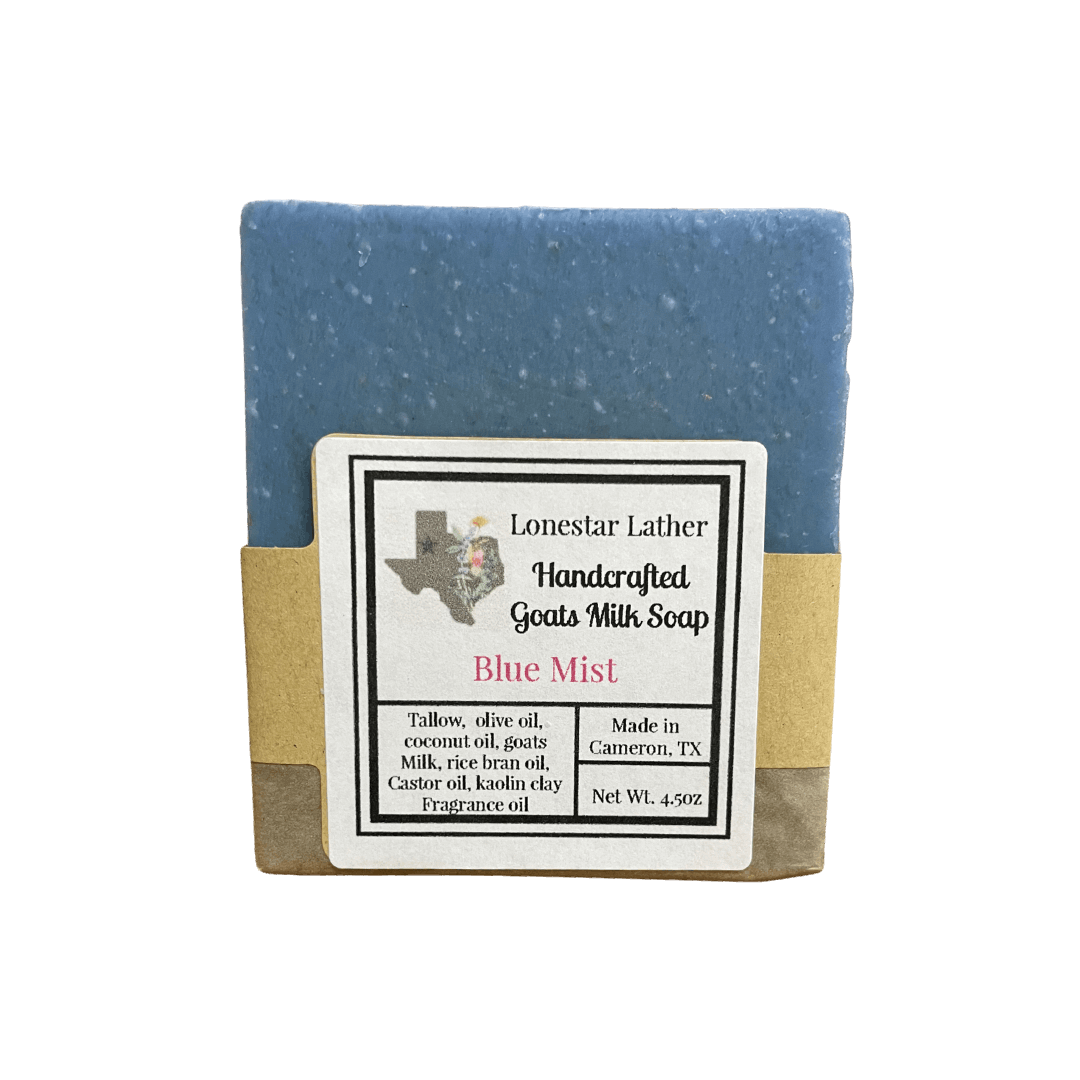 Goat Milk Tallow Soap - Blue Mist
