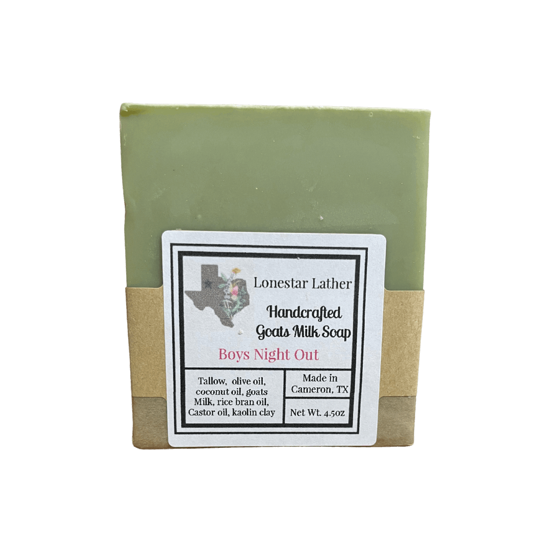 Goat Milk Tallow Soap - Boys Night Out