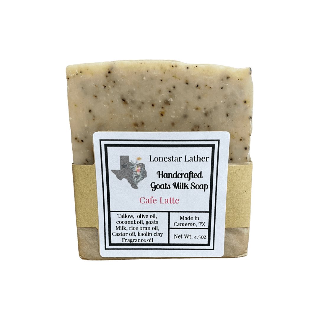 Goat Milk & Tallow Soap - Cafe Latte