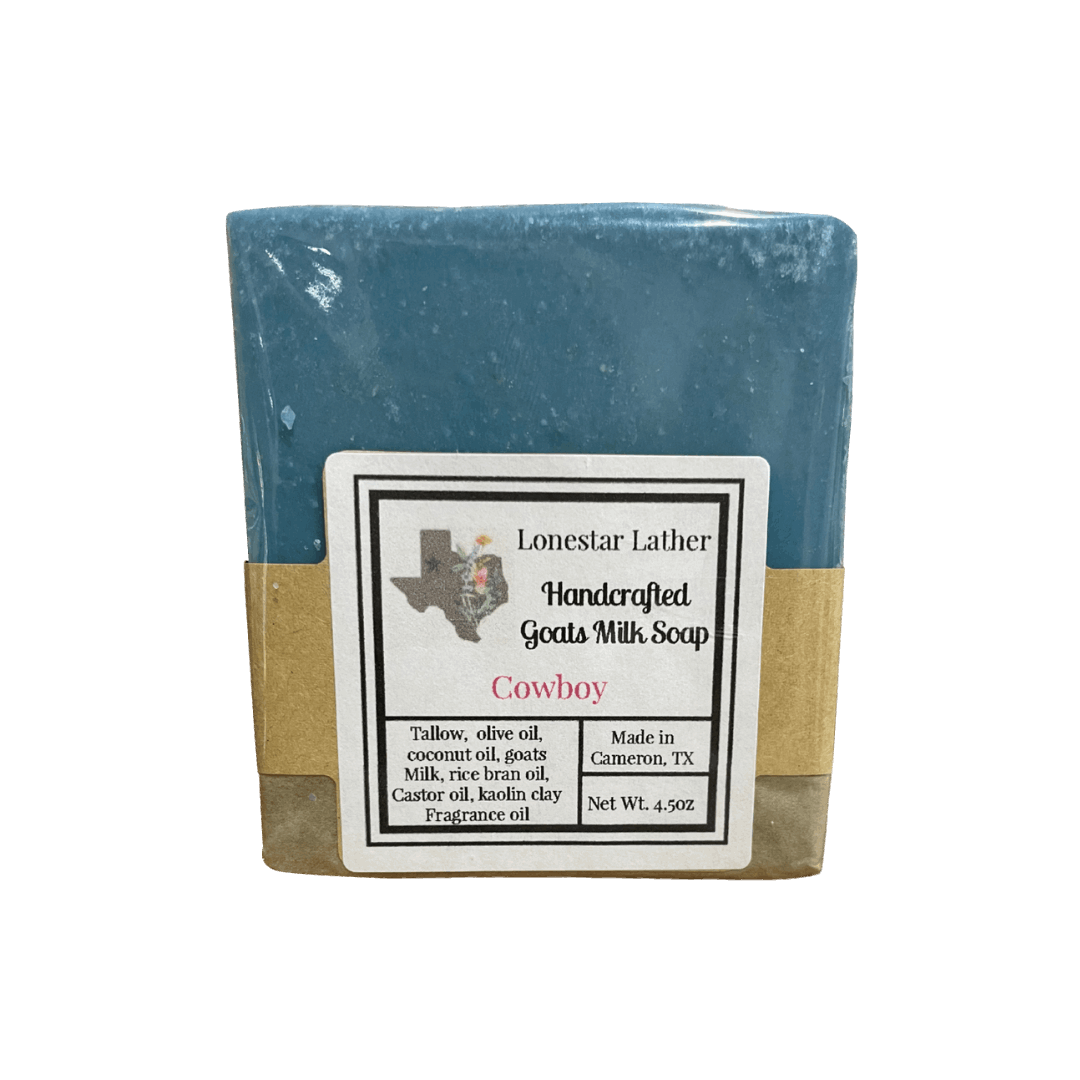 Goat Milk Tallow Soap- Cowboy