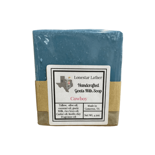 Goat Milk Tallow Soap- Cowboy