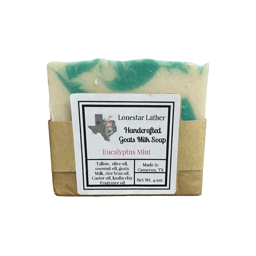Goat Milk Tallow Soap -Eucalyptus Mint