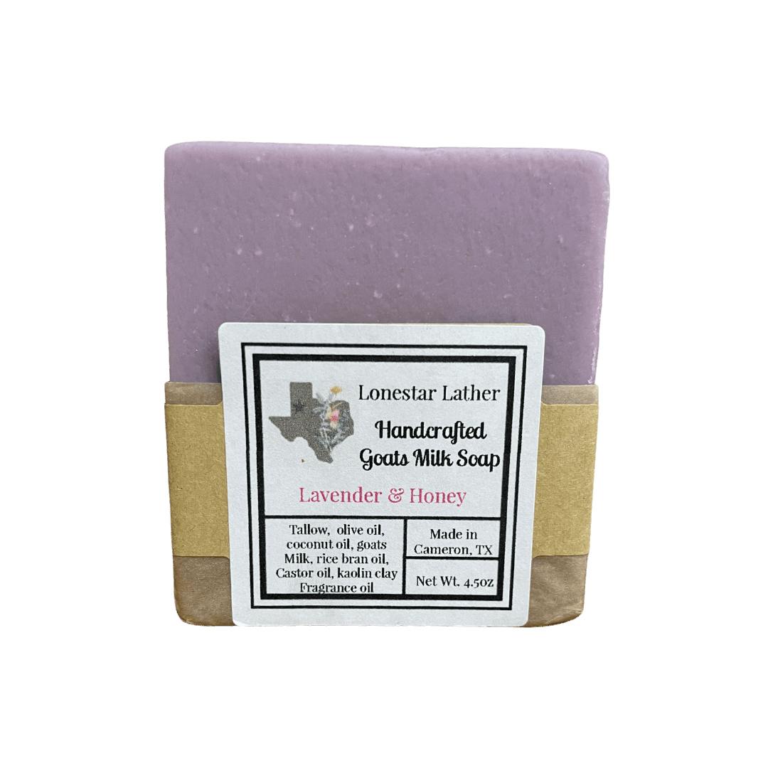 Goat Milk Tallow Soap - Lavender Honey