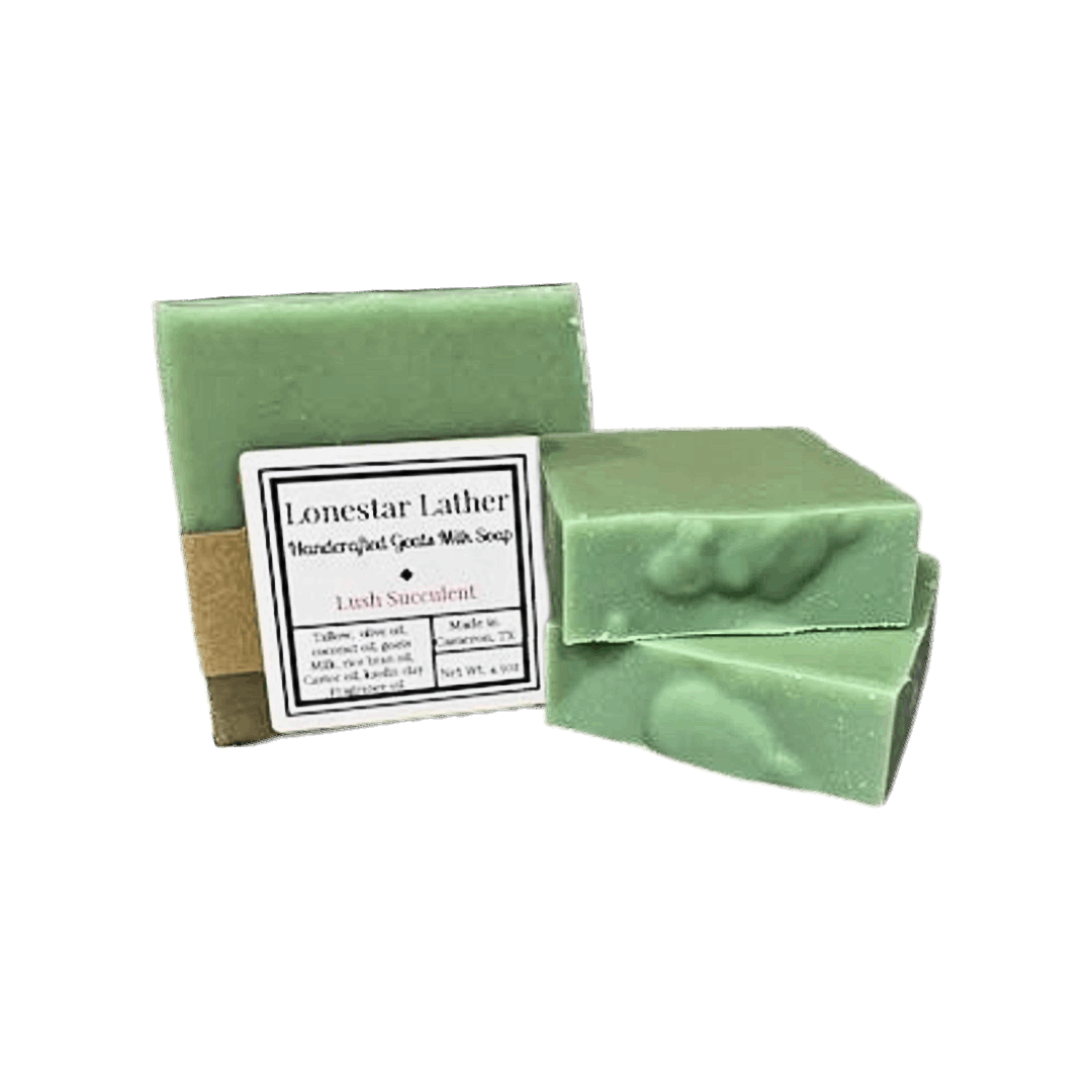 Goat Milk Tallow Soap -Lush Succulent