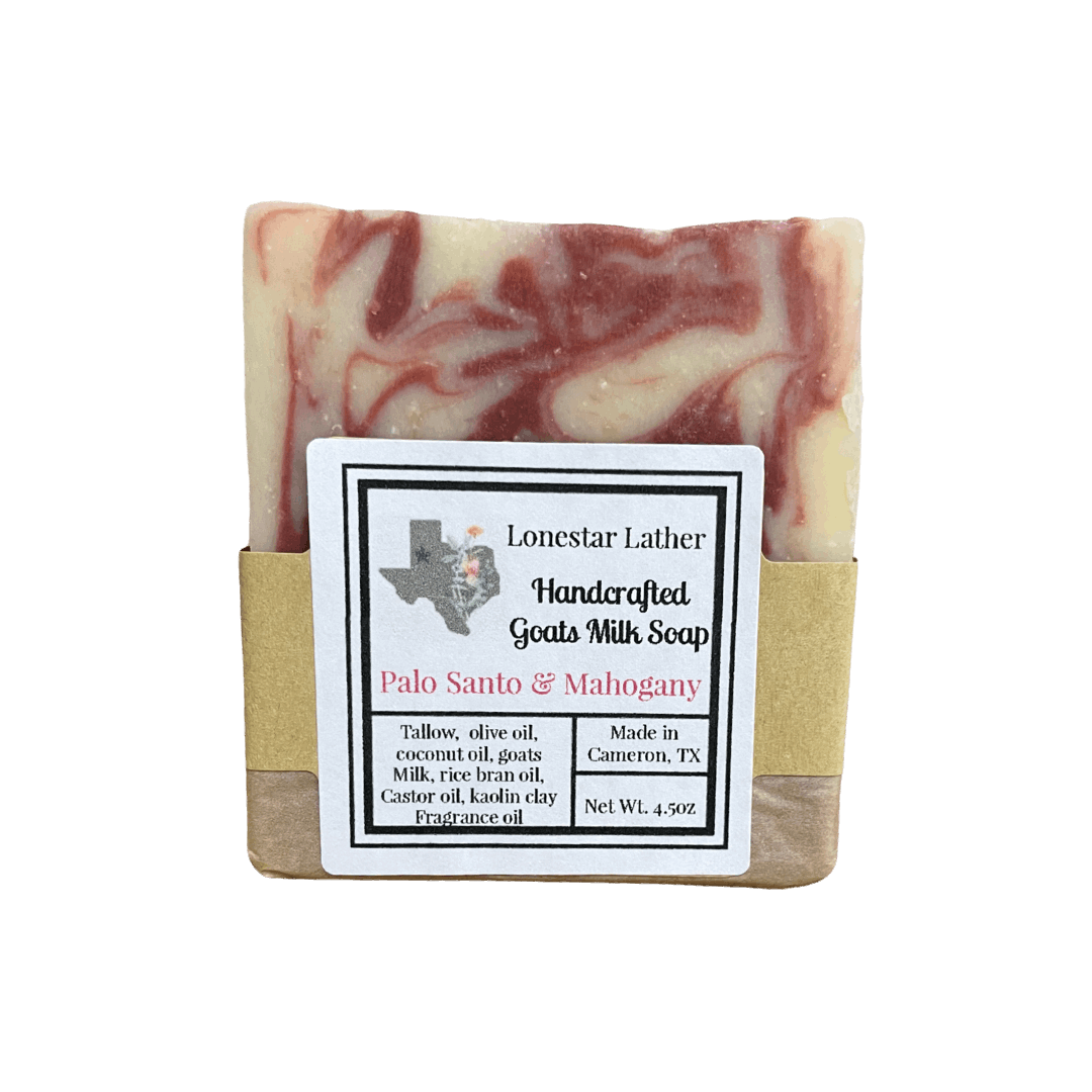 Goat Milk and Tallow Soap - Palo Santo & Mahogany
