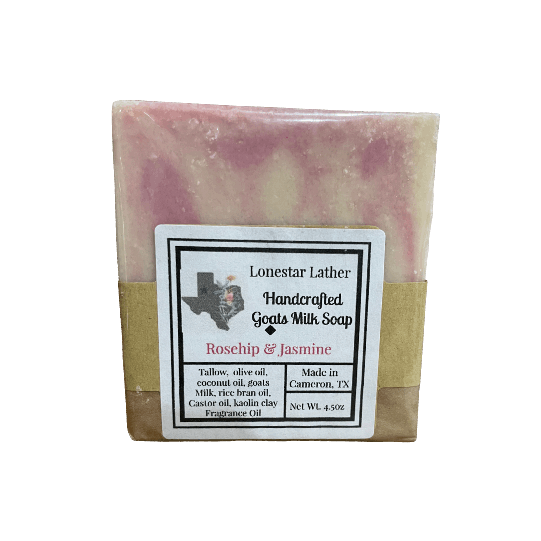 Goat Milk Tallow Soap -Rosehip Jasmine
