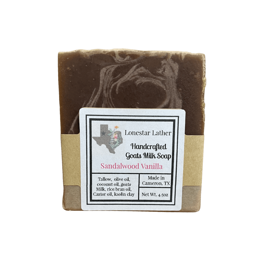 Goat Milk Tallow Soap-Sandalwood Vanilla