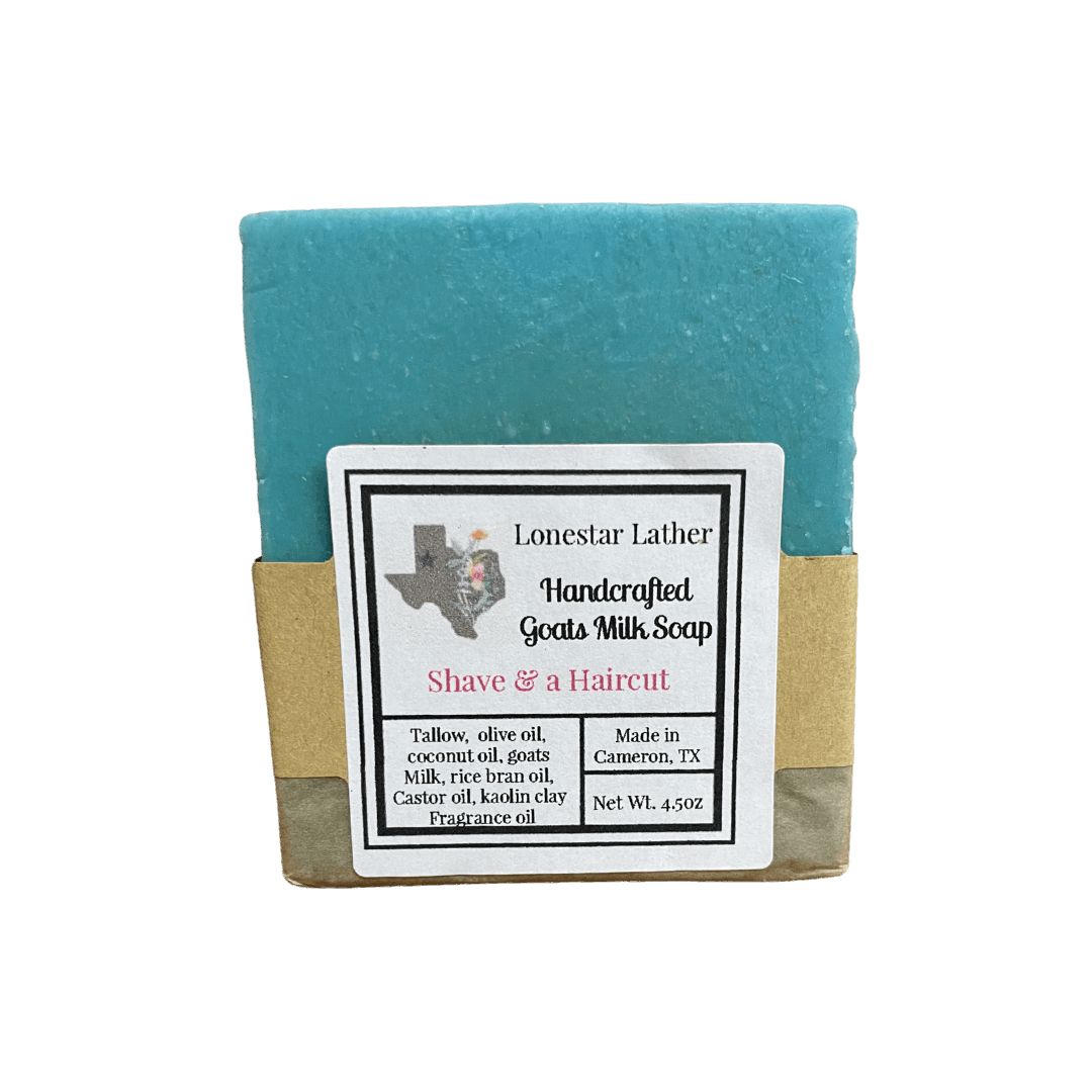 Goat Milk Tallow Soap -Shave & A Haircut