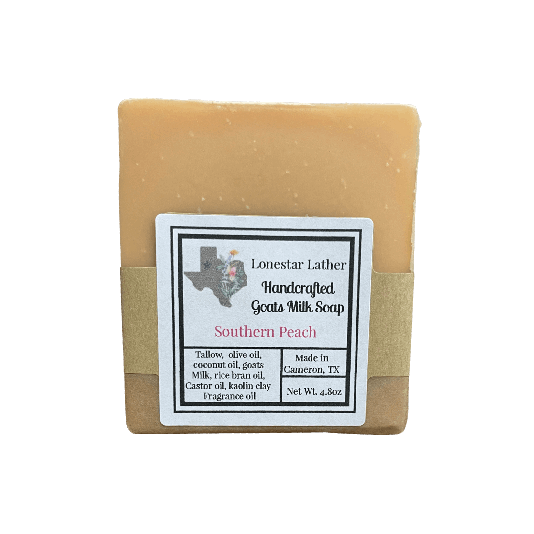 Goat Milk Tallow Soap - Southern Peach