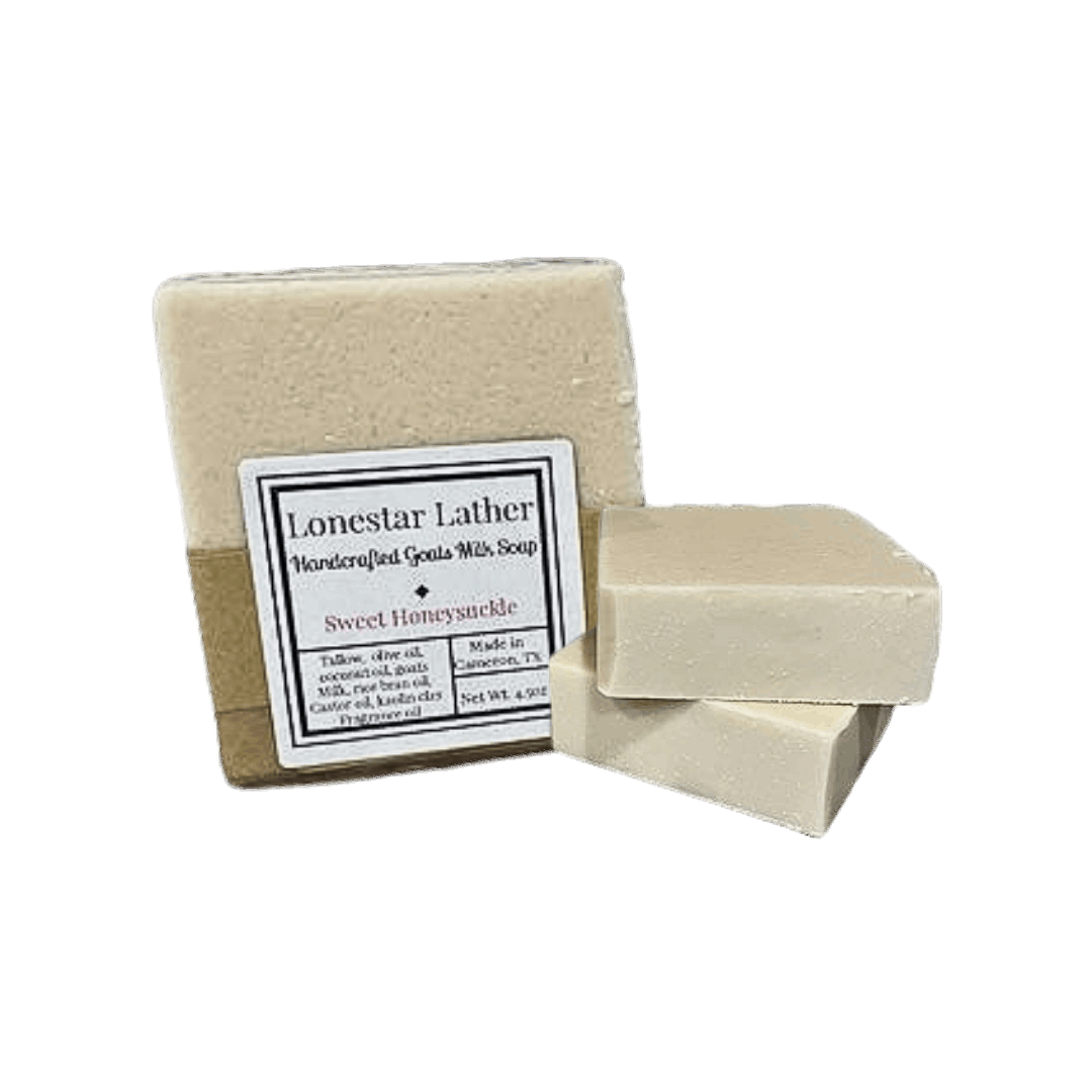 Goat Milk Tallow Soap -Sweet Honeysuckle