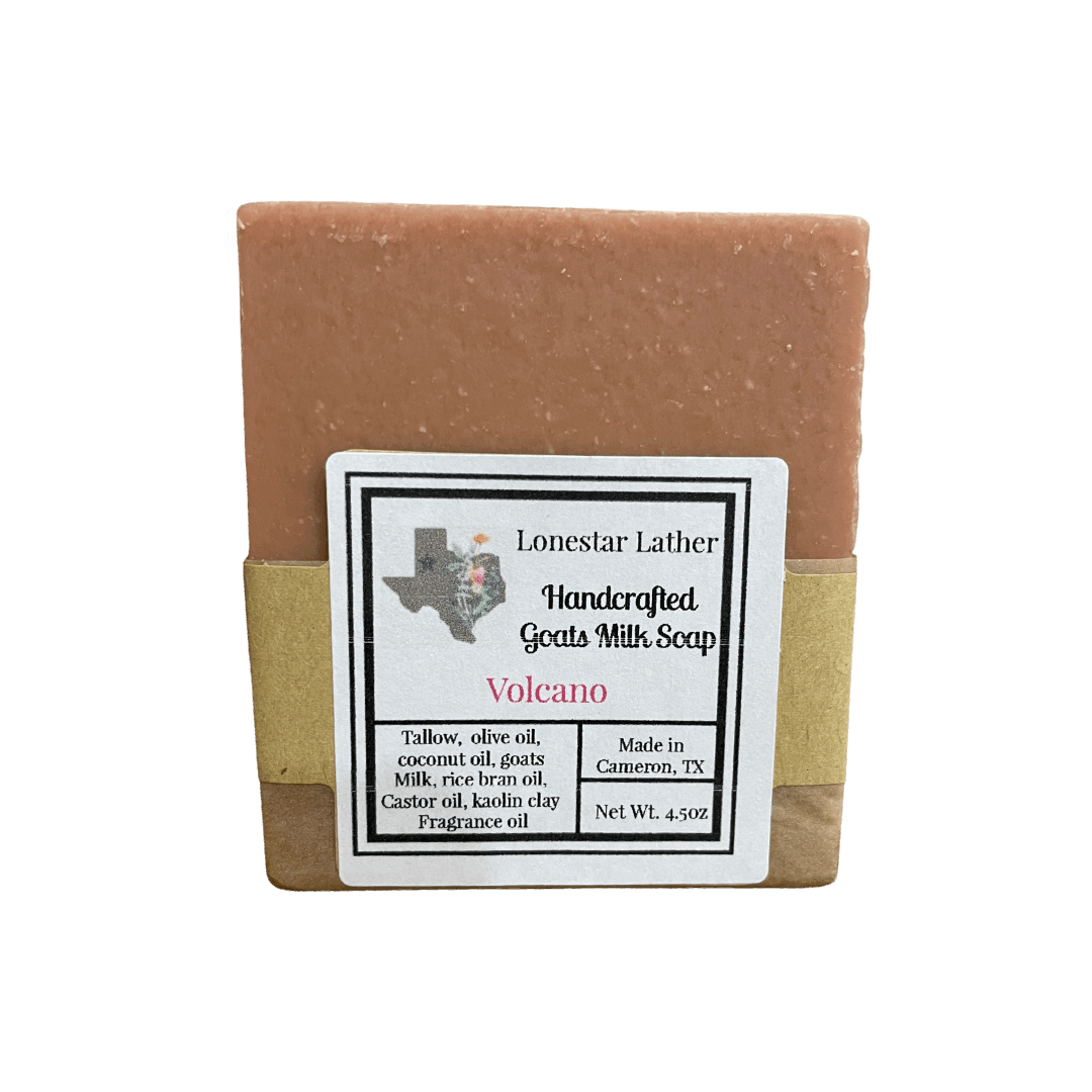 Goat Milk Tallow Soap - Volcano