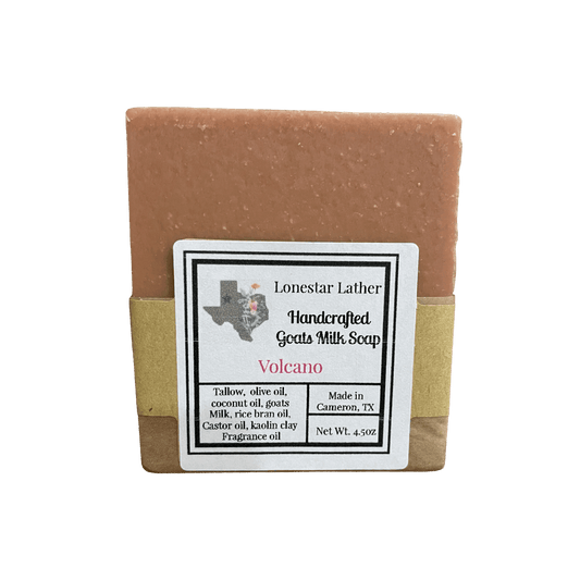 Goat Milk Tallow Soap - Volcano