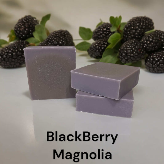Goats Milk Soap - Blackberry Magnolia
