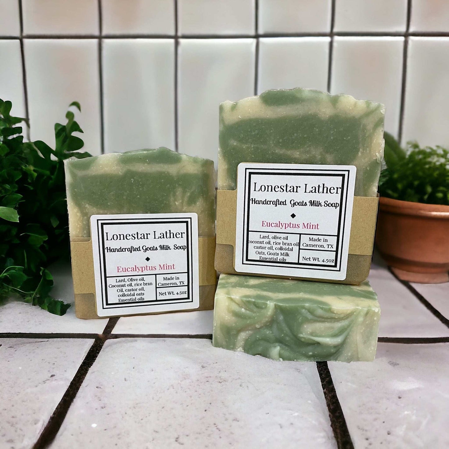 Goats Milk Soap - Eucalyptus Mint