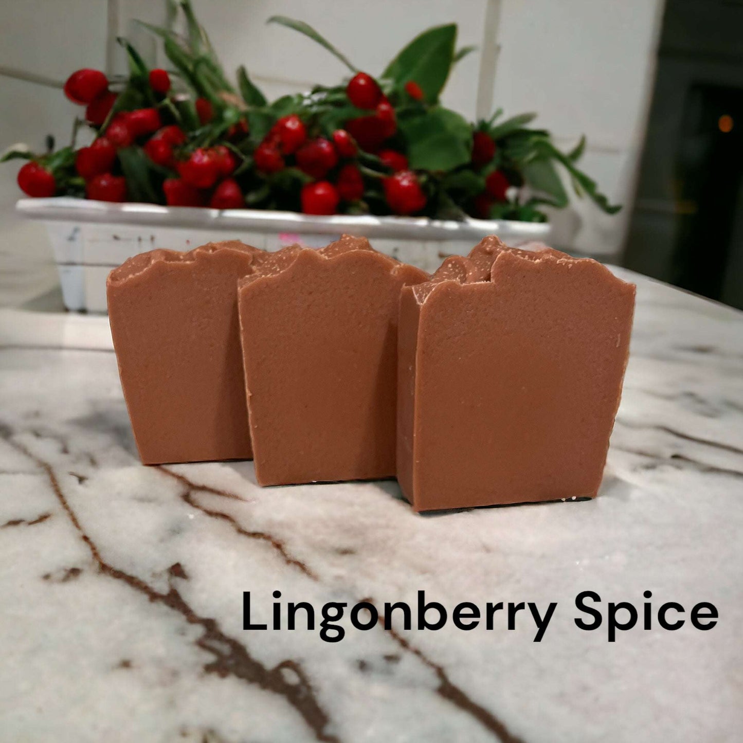Goats Milk Soap - Lingonberry Spice