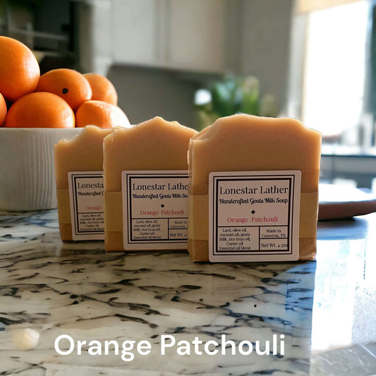 Goats Milk Soap - Orange Patchouli