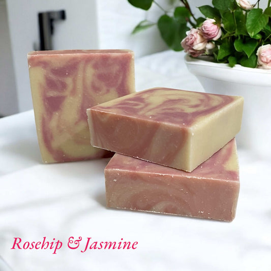Goats Milk Soap - Rosehip & Jasmine