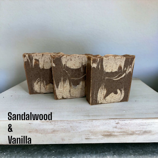 Goats Milk Soap - Sandalwood & Vanilla