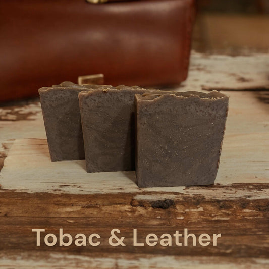 Goats Milk Soap - Tobac & Leather