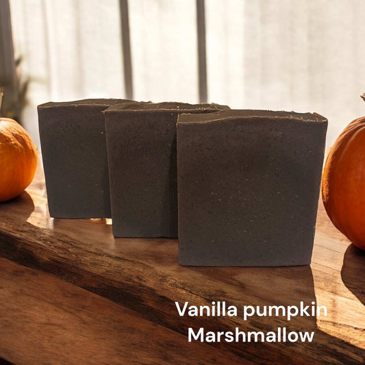 Goats Milk Soap - Vanilla Pumpkin Marshmallow