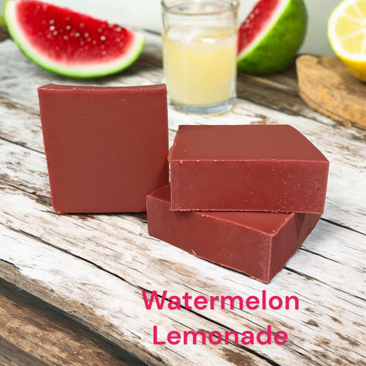 Goats Milk Soap - Watermelon Lemonade