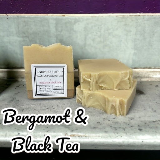Goats Milk Soap - Bergamot & Black Tea