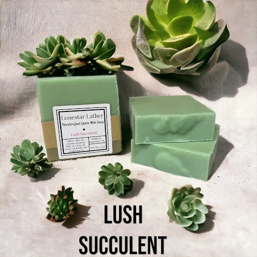 Goats Milk Soap - Lush Succulent