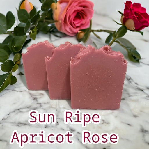 Goats Milk Soap - Sun Ripe Apricot Rose