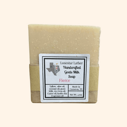 Handcrafted Goat Milk Tallow Soap -Fierce