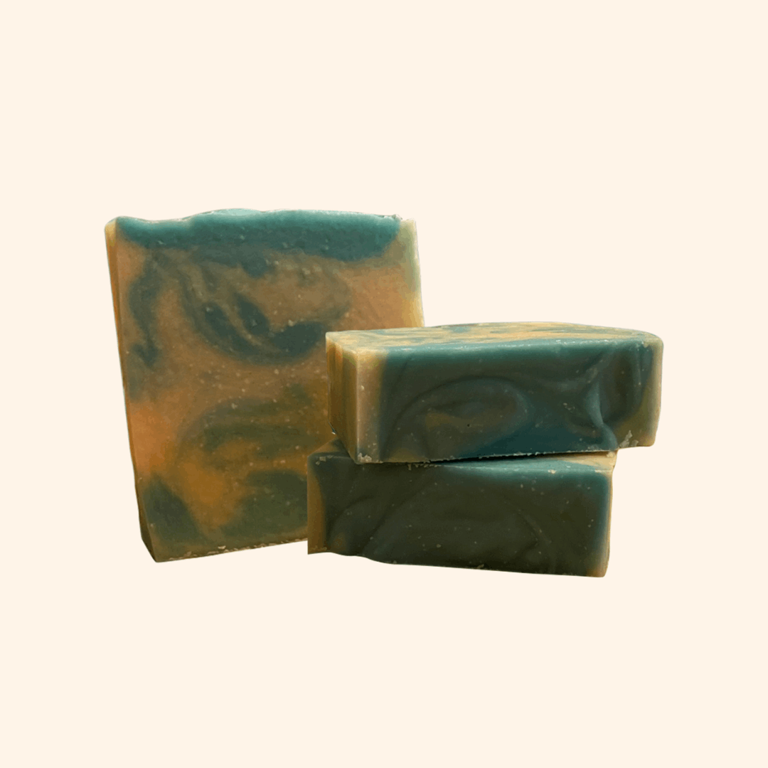 Handcrafted Goat Milk Tallow Soap -Leather Brandy