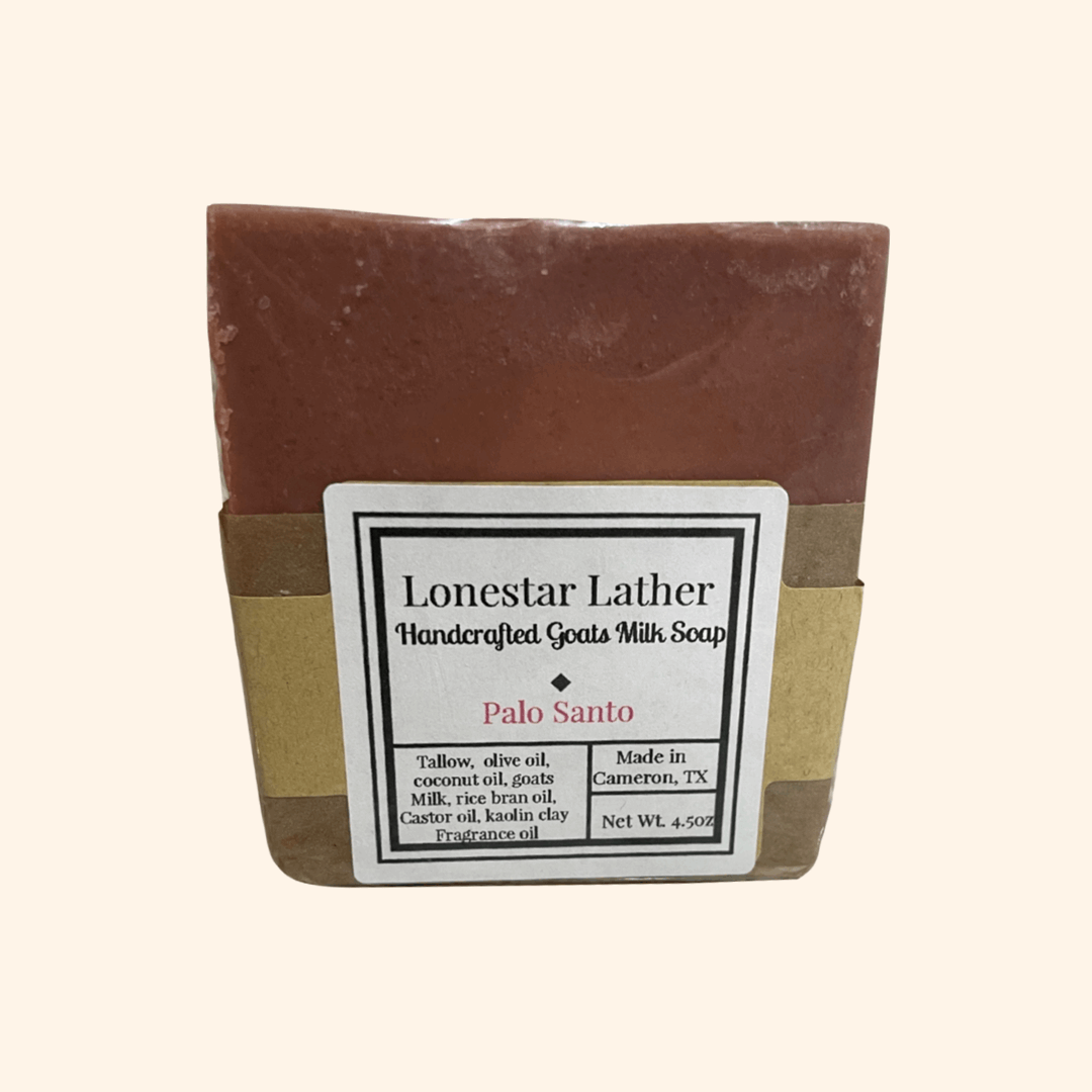 Handcrafted Goat Milk Tallow Soap -Palo Santo