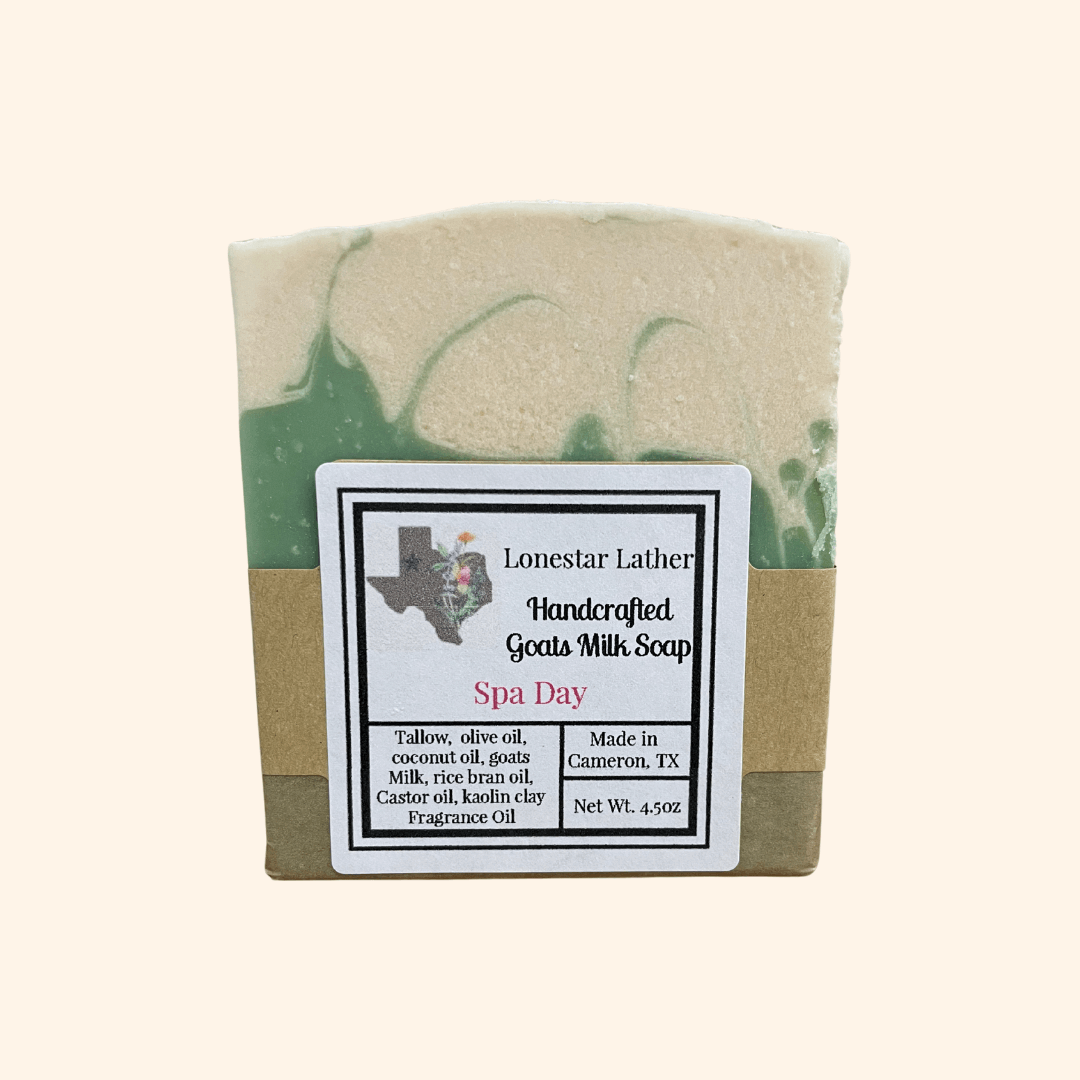 Handcrafted Goat Milk Tallow Soap -Spa Day
