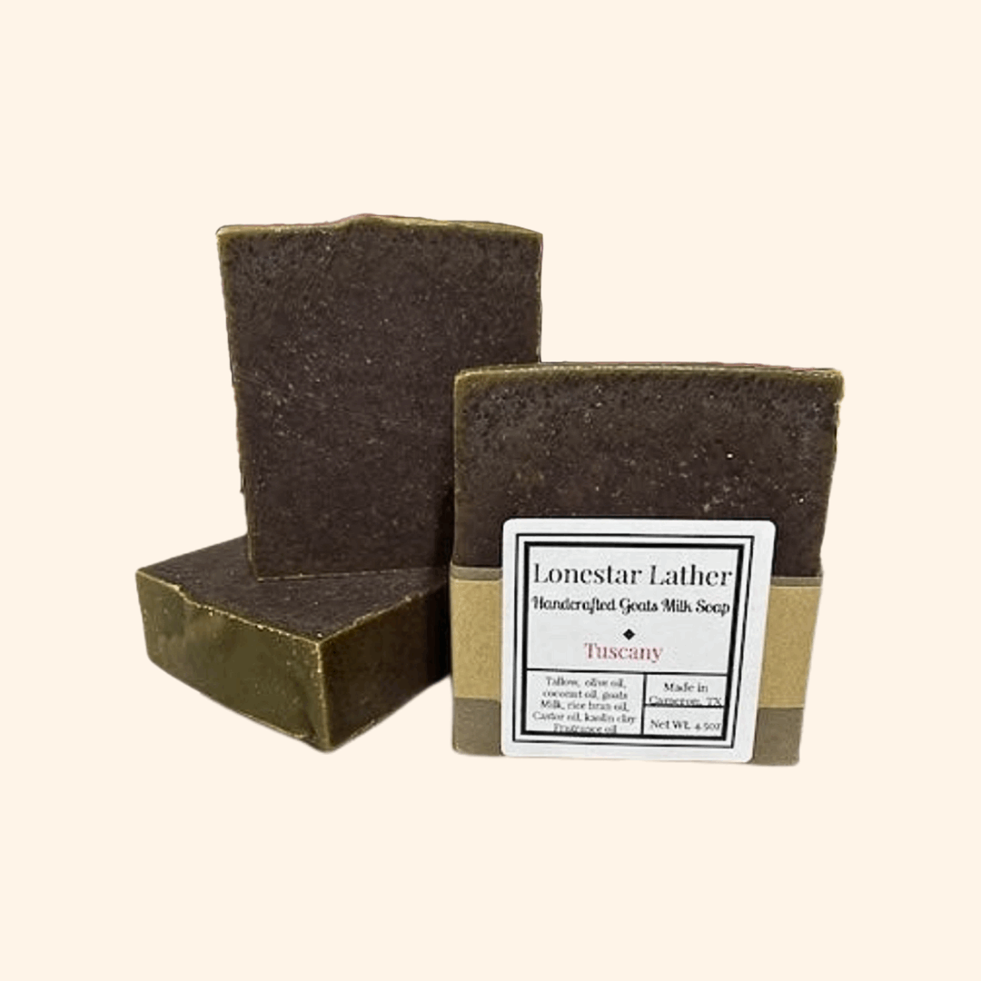 Handcrafted Goat Milk Tallow Soap- Tuscany
