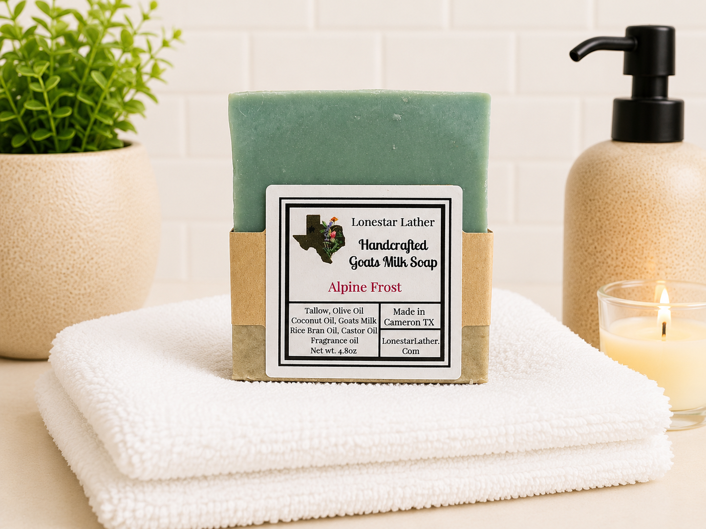 Alpine Frost - Goat Milk & Tallow Soap