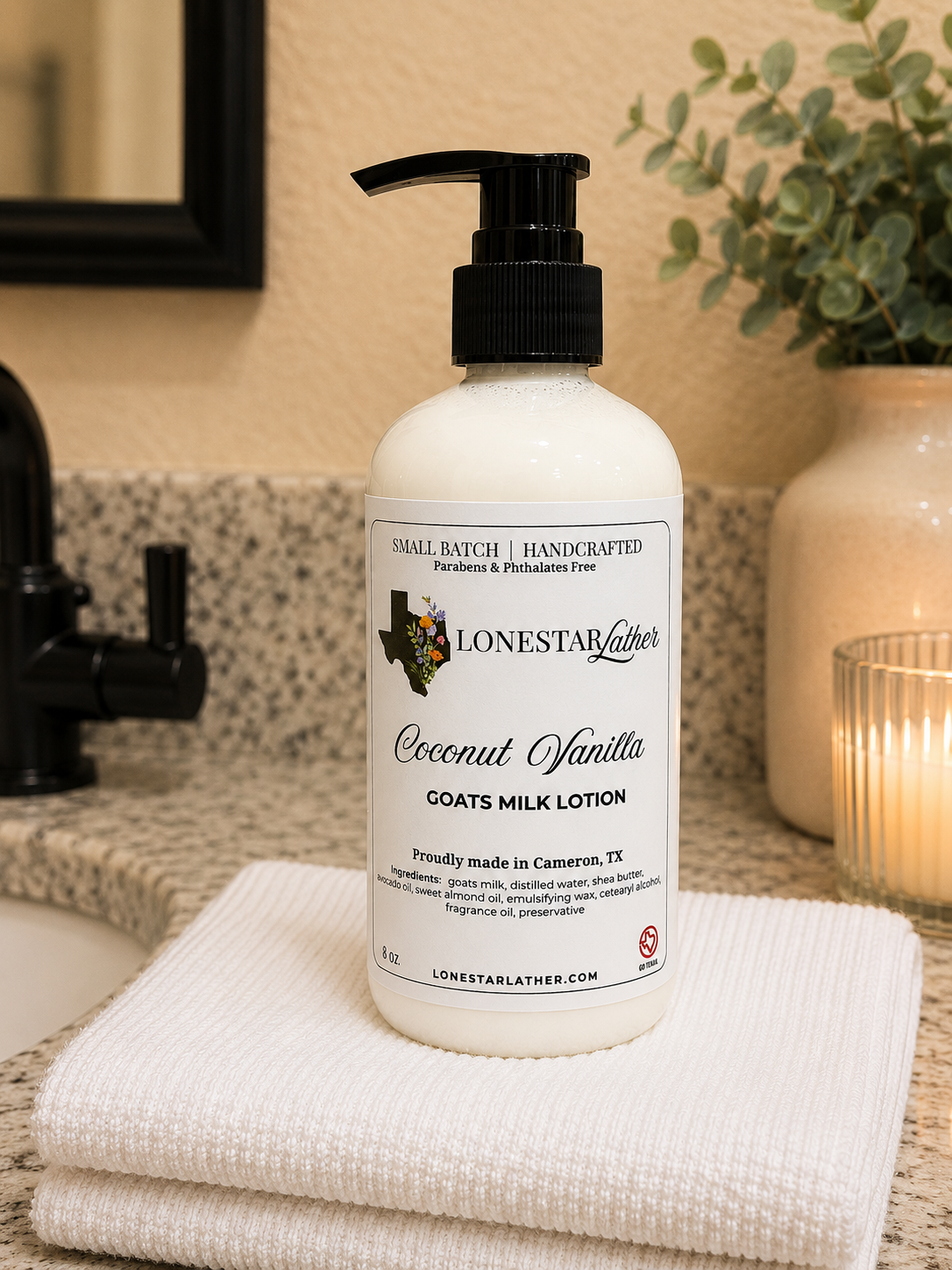 Coconut Vanilla - Goat Milk Lotion