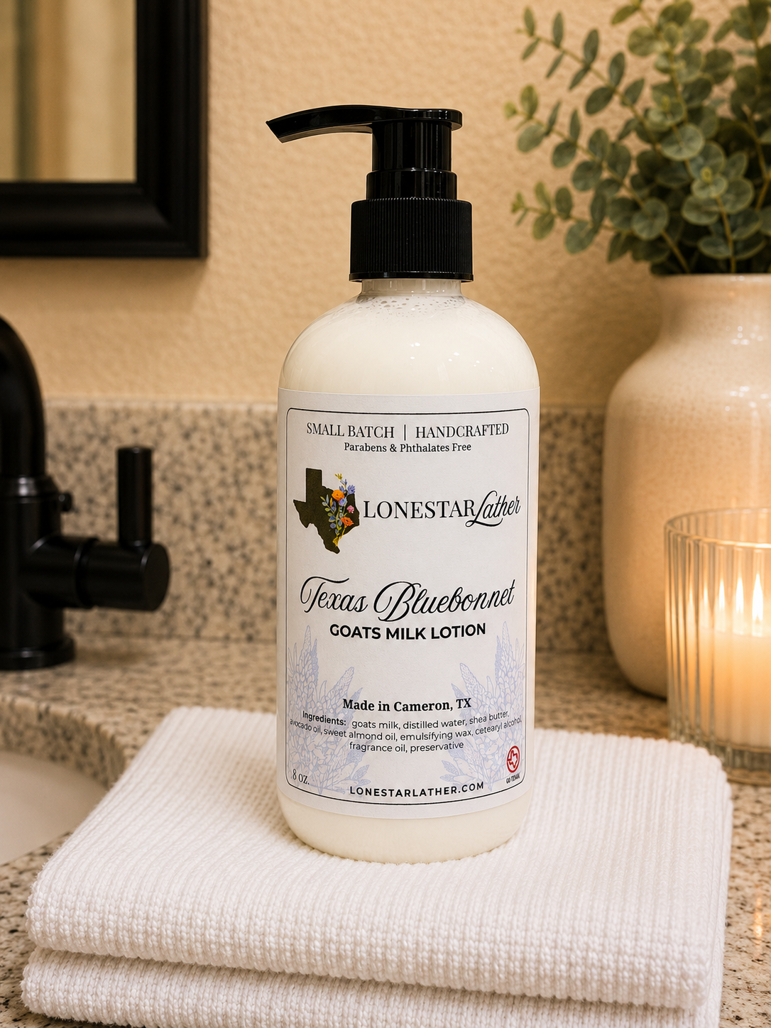 Texas Bluebonnet - Goat Milk Lotion