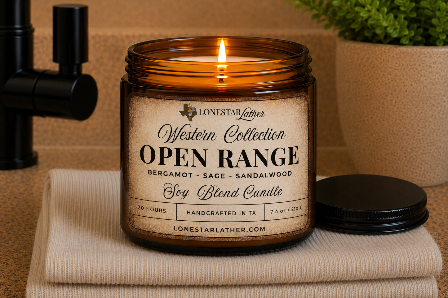 Open Range - Soy Blend Candle