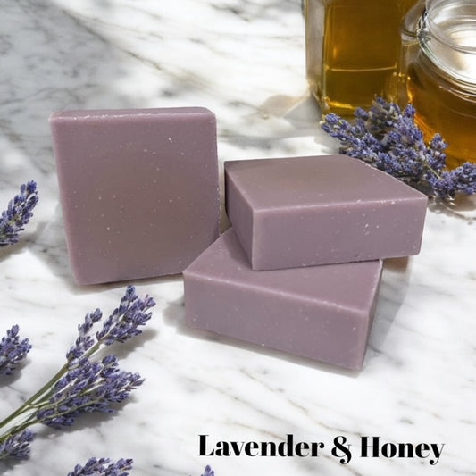 Lavender & Honey Soap Bars