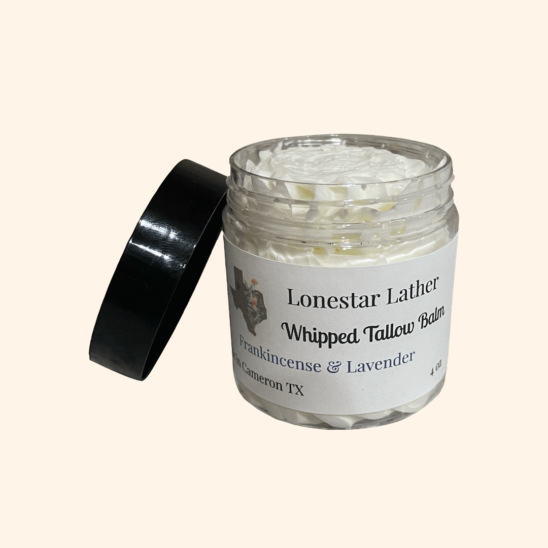 Whipped Tallow Balm -Frankincense & Lavender - S
