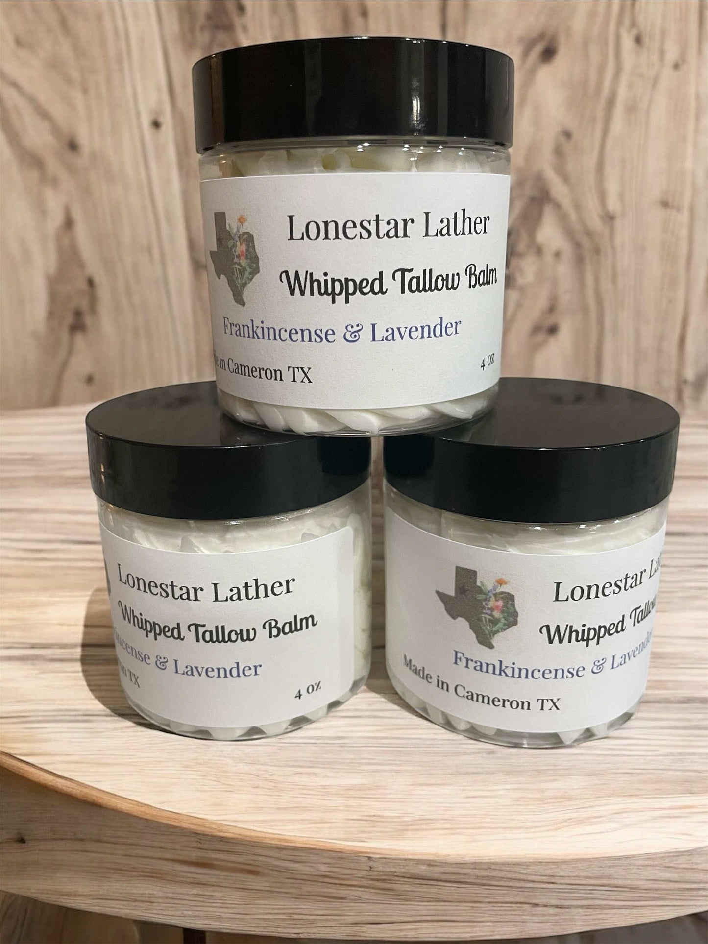 Whipped Tallow Balm - Frankincense & Lavender