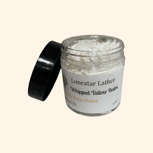 Whipped Tallow Balm -with Texas Honey - S