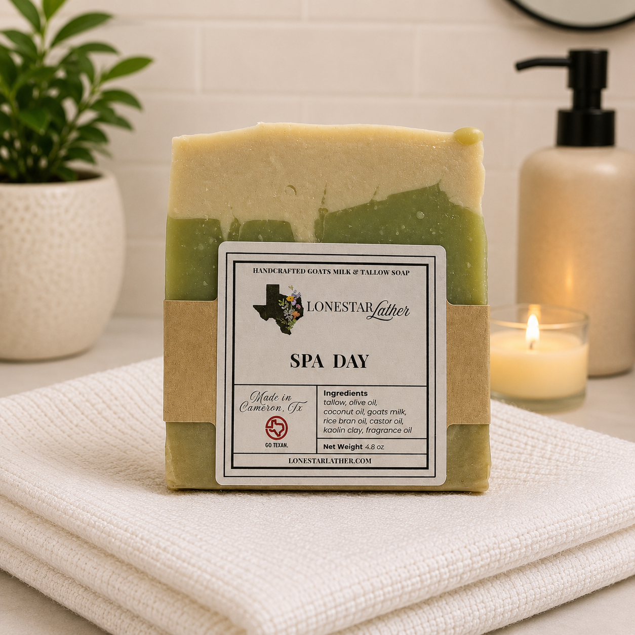 Spa Day - Goat Milk & Tallow Soap