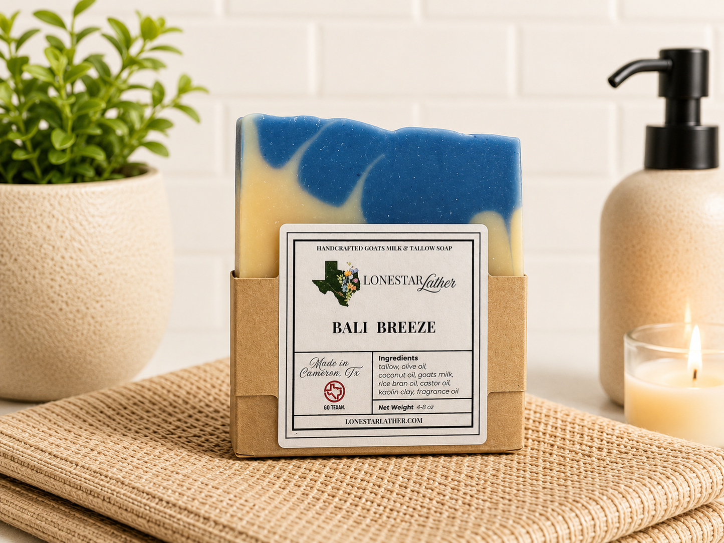 Bali Breeze - Goat Milk & Tallow Soap