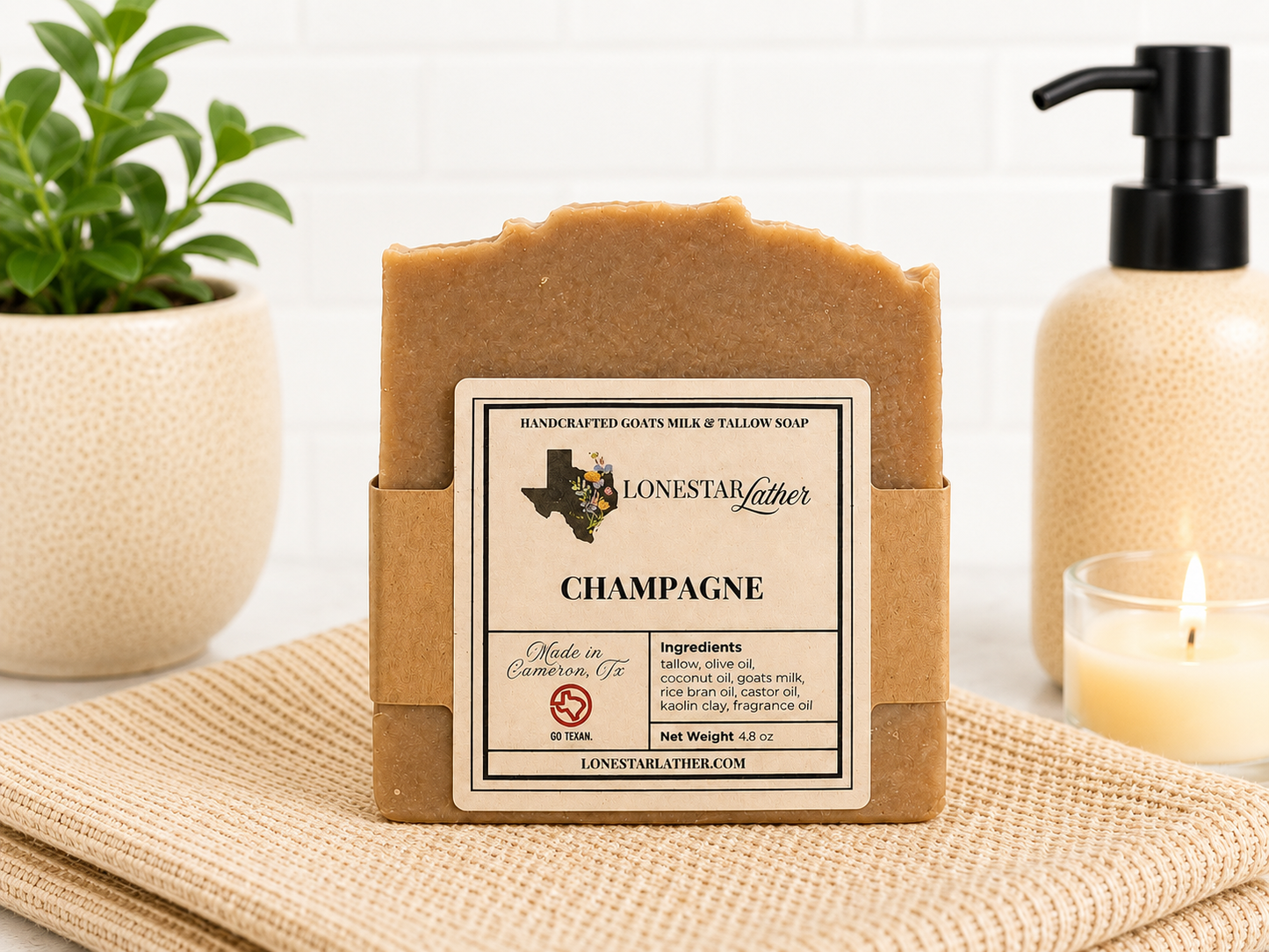 Champagne - Goat Milk & Tallow Soap