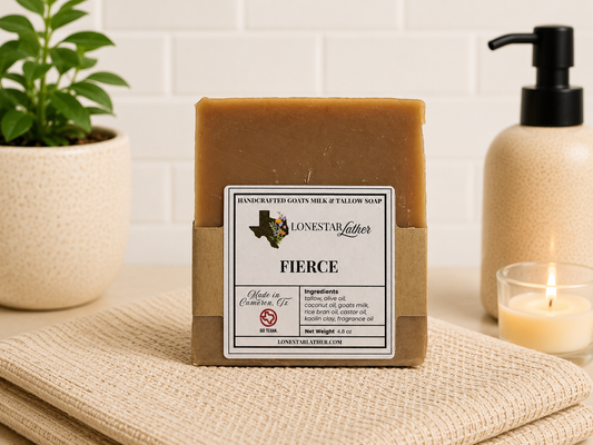 Fierce - Goat Milk & Tallow Soap
