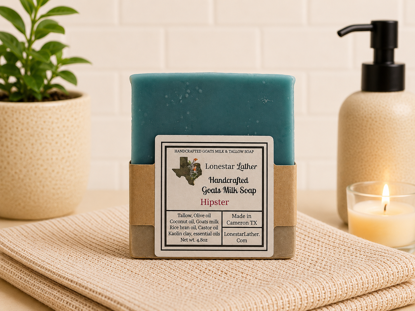 Hipster - Goats Milk & Tallow Handcrafted Soap