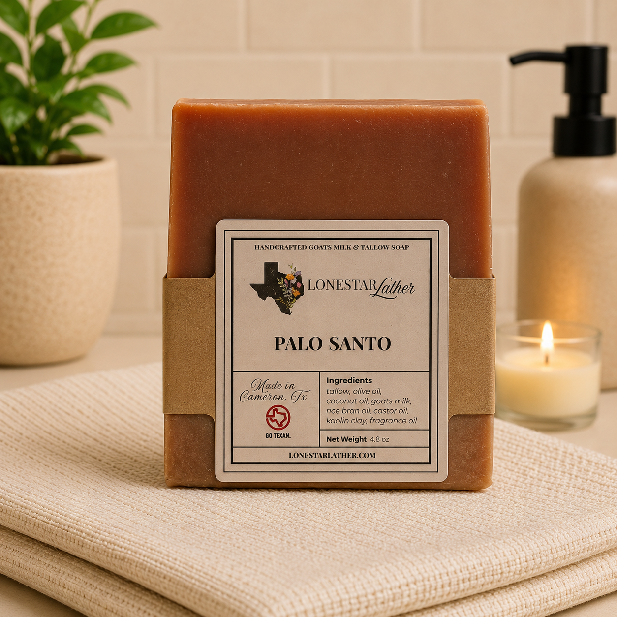 Palo Santo - Goat Milk & Tallow Soap