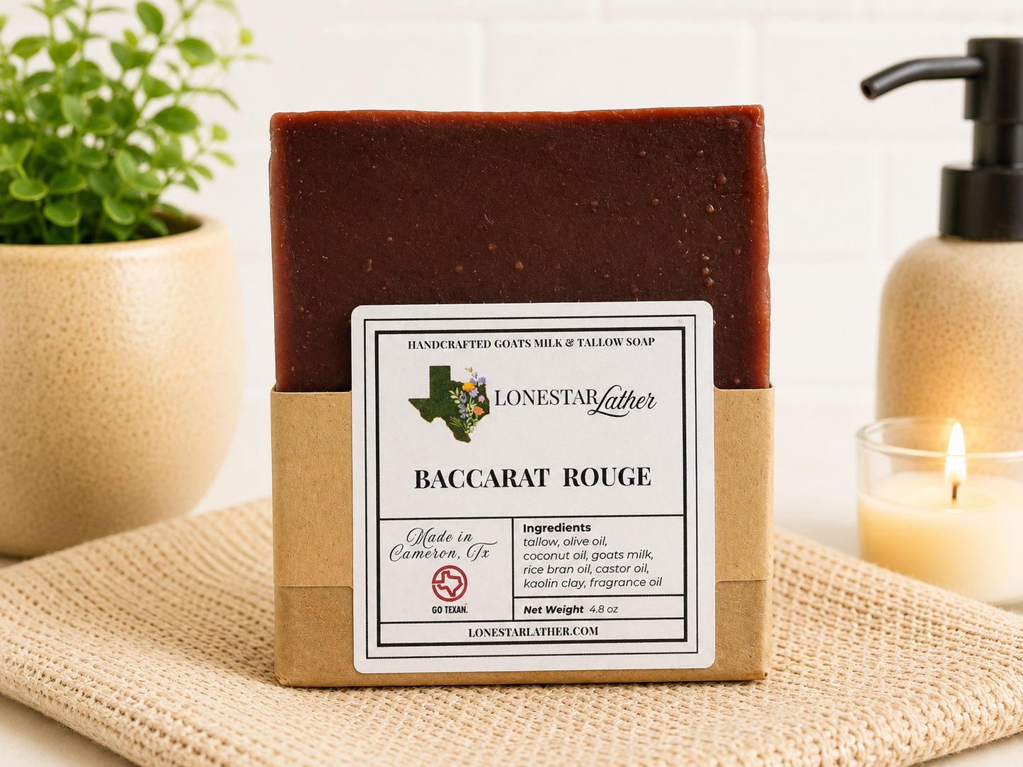 Baccarat Rouge - Goat Milk & Tallow Soap